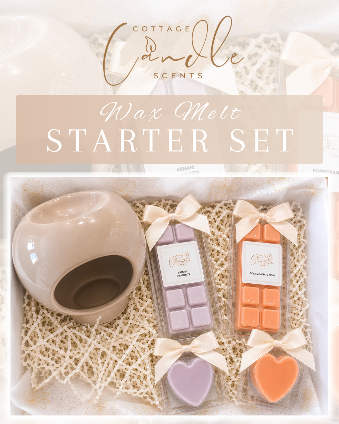 Wax burner starter set